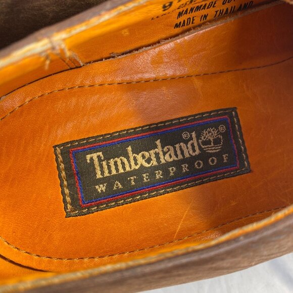 Timberland Mens Waterproof Derby - 96080 - Pebbled Brown Leather - Size 9.5 M main image 9